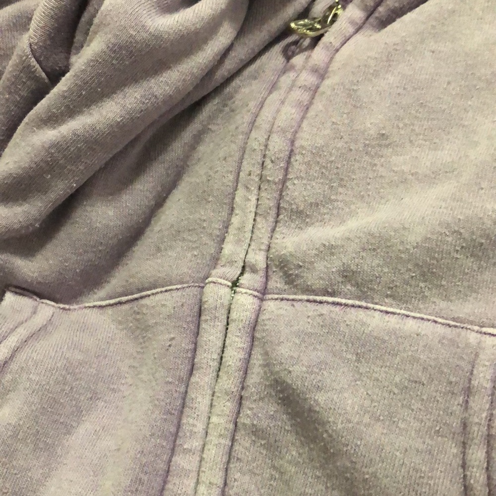 Butter super soft girls purple zip up sweatshirt - Picture 8 of 8